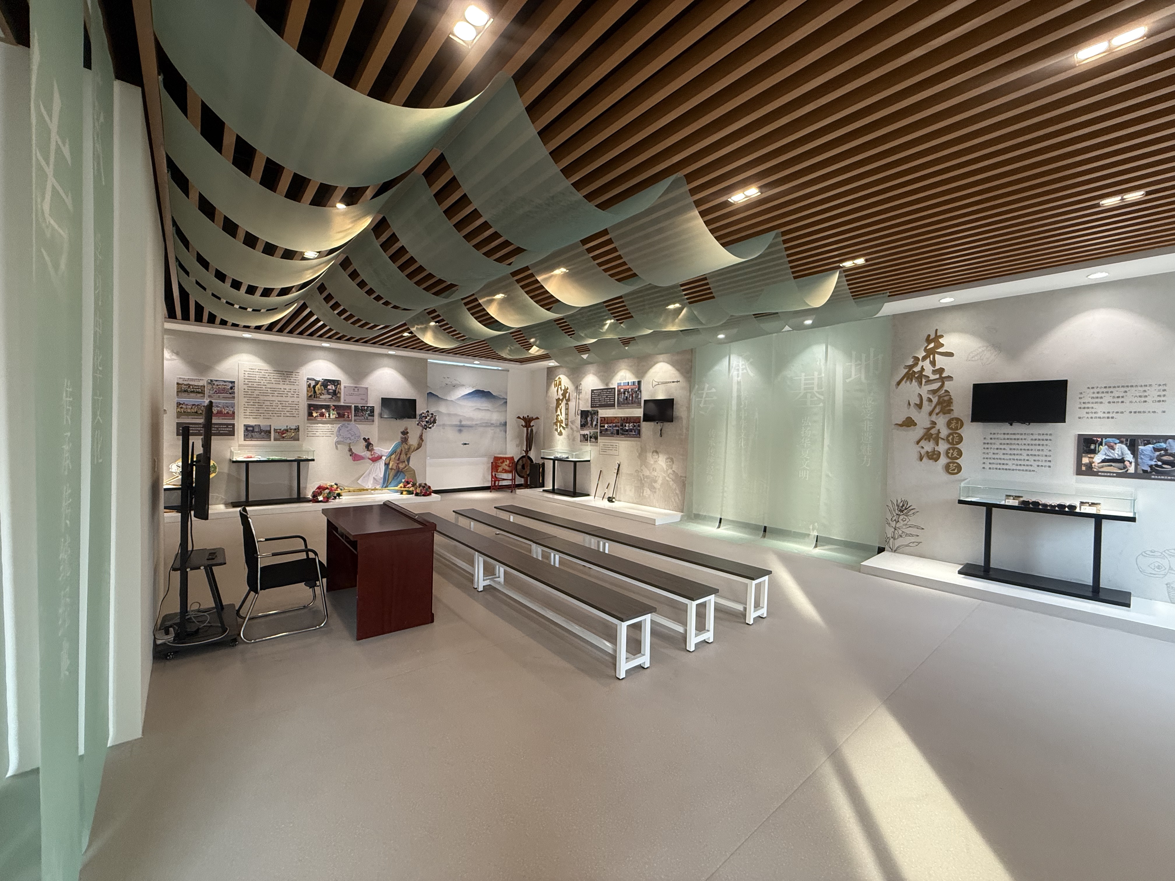 石坝镇非遗传习基地