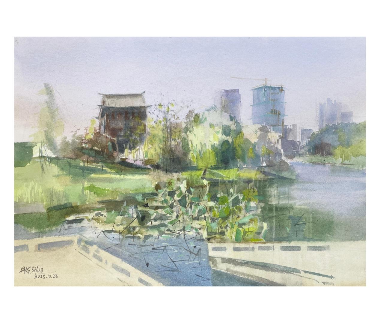 杨硕-岳家湖公园