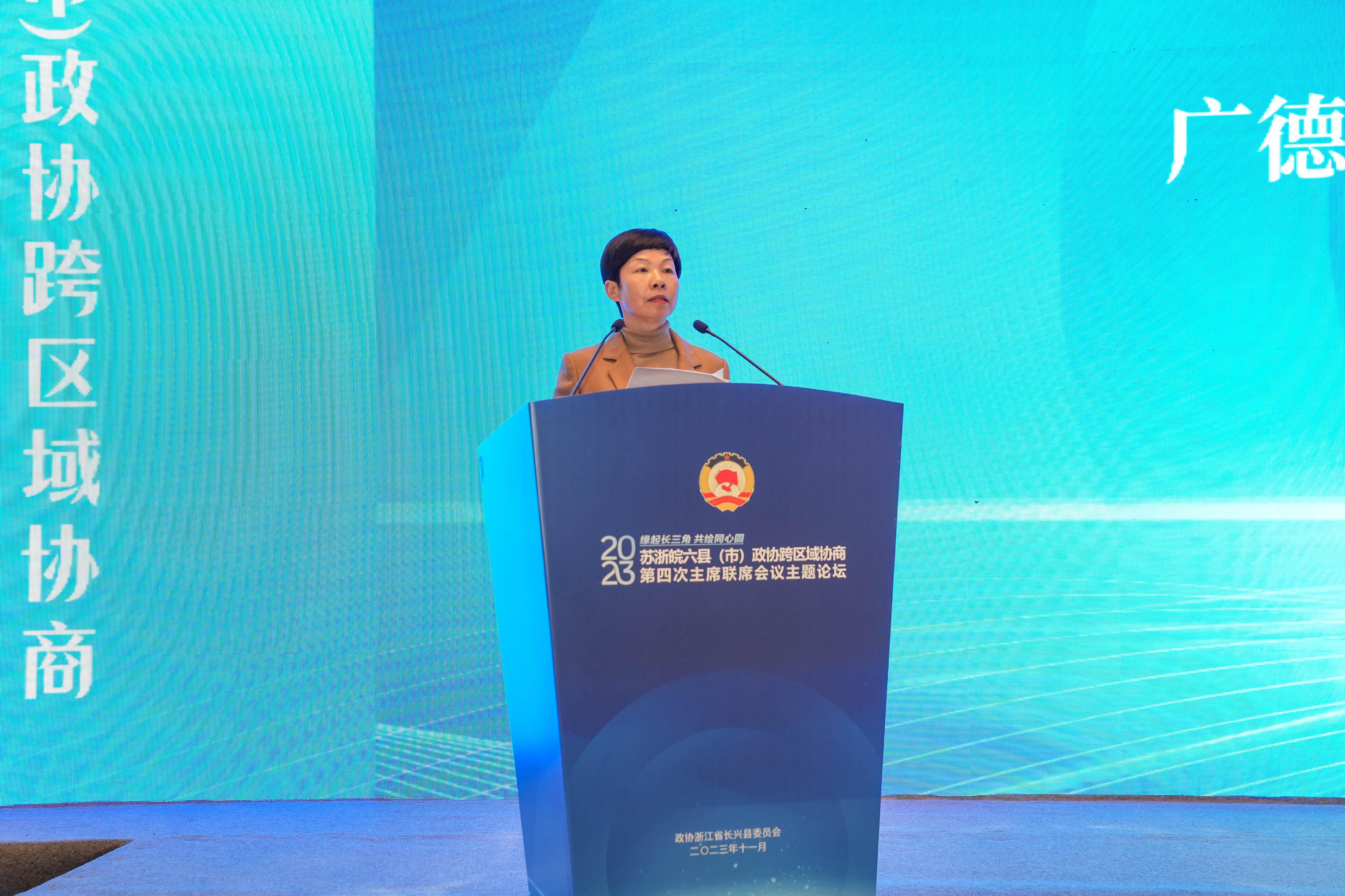 刘主席发言