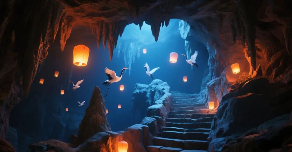 凝丰智能打造的蓬莱仙洞景区AR虚实共生体验