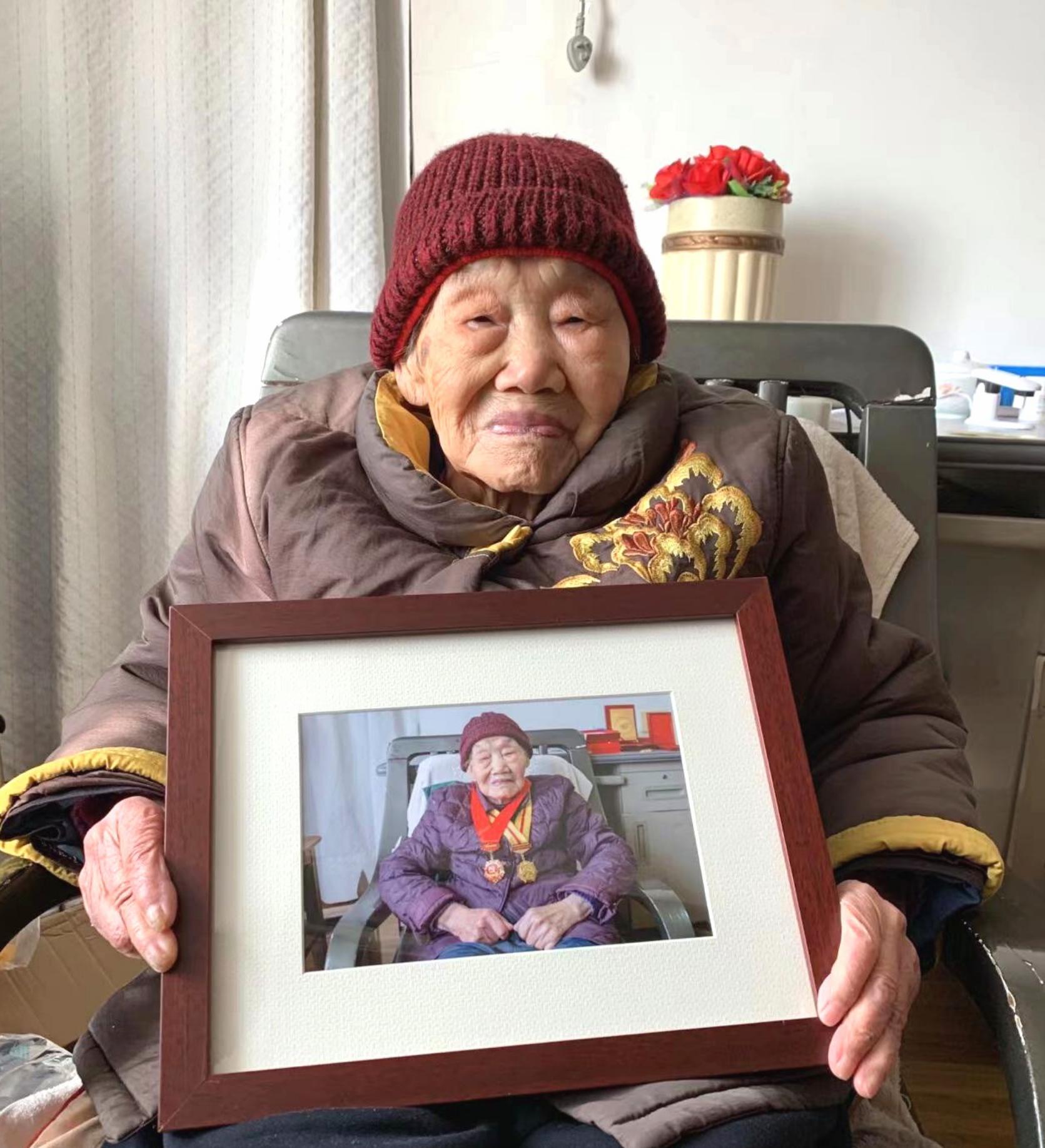 抗战女兵李玉珍