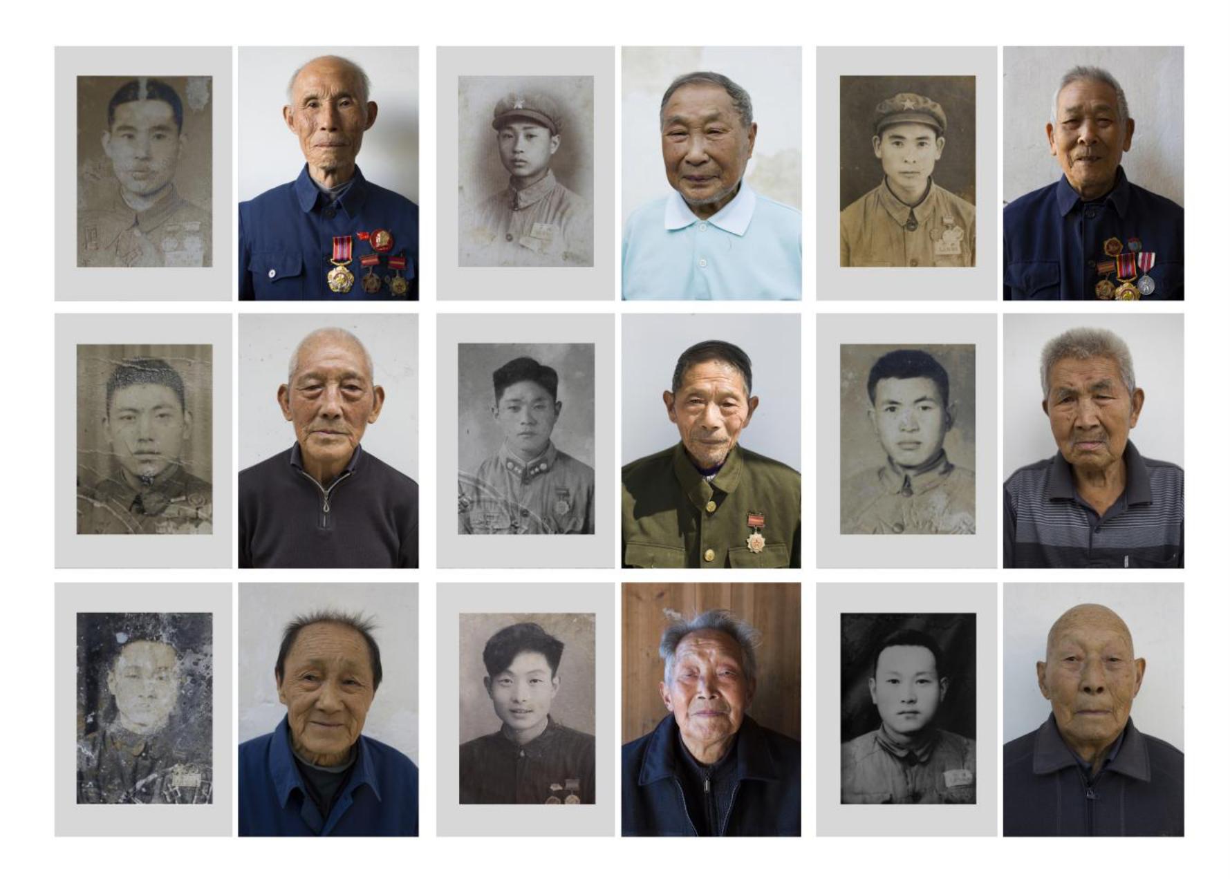 倪国初--2021年全省双拥摄影展跨国鸭绿江的老兵 (1)