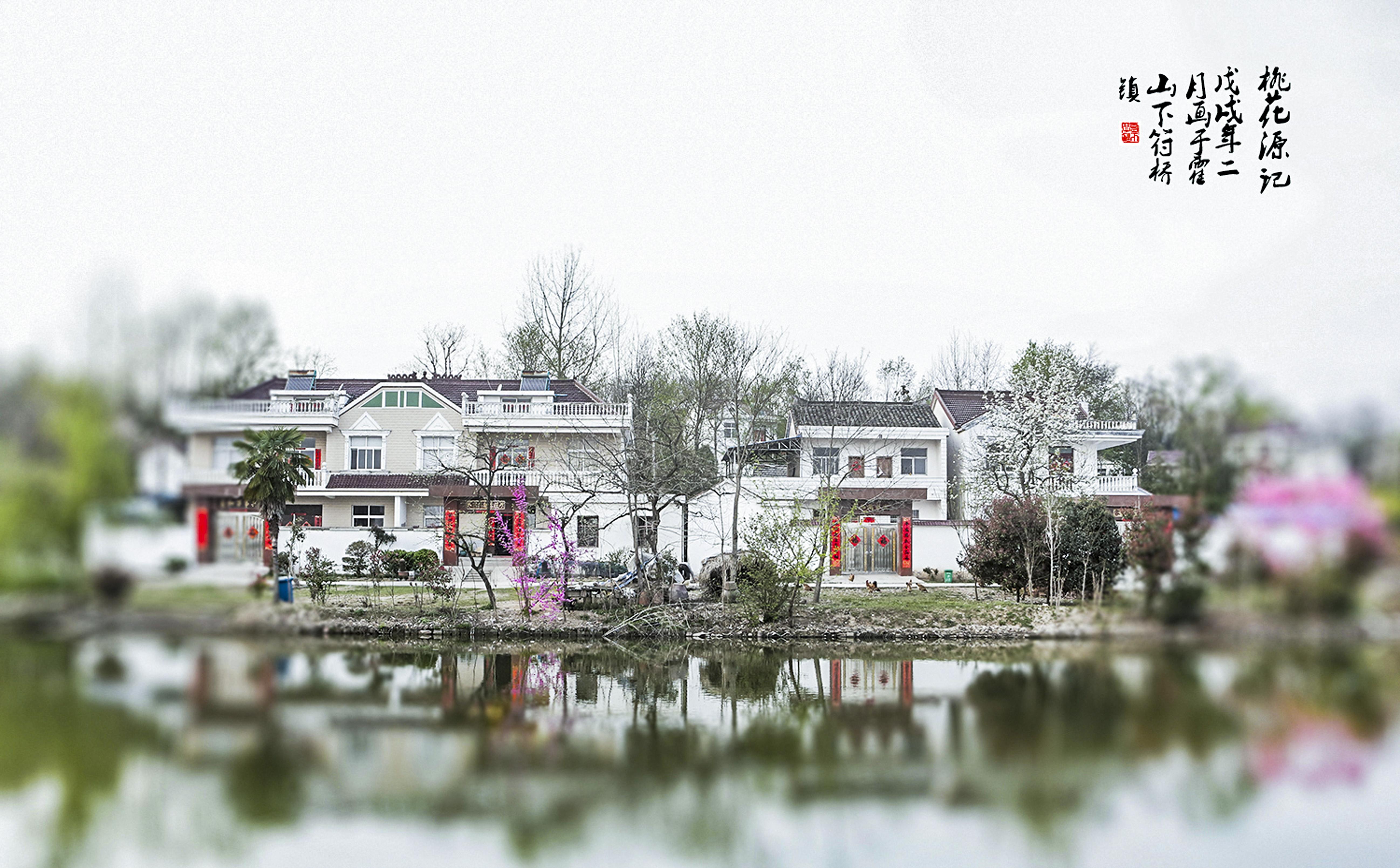 桃花源记-2017.3.14摄于下浮桥镇沈家畈村---孙仲摄影--13956148806