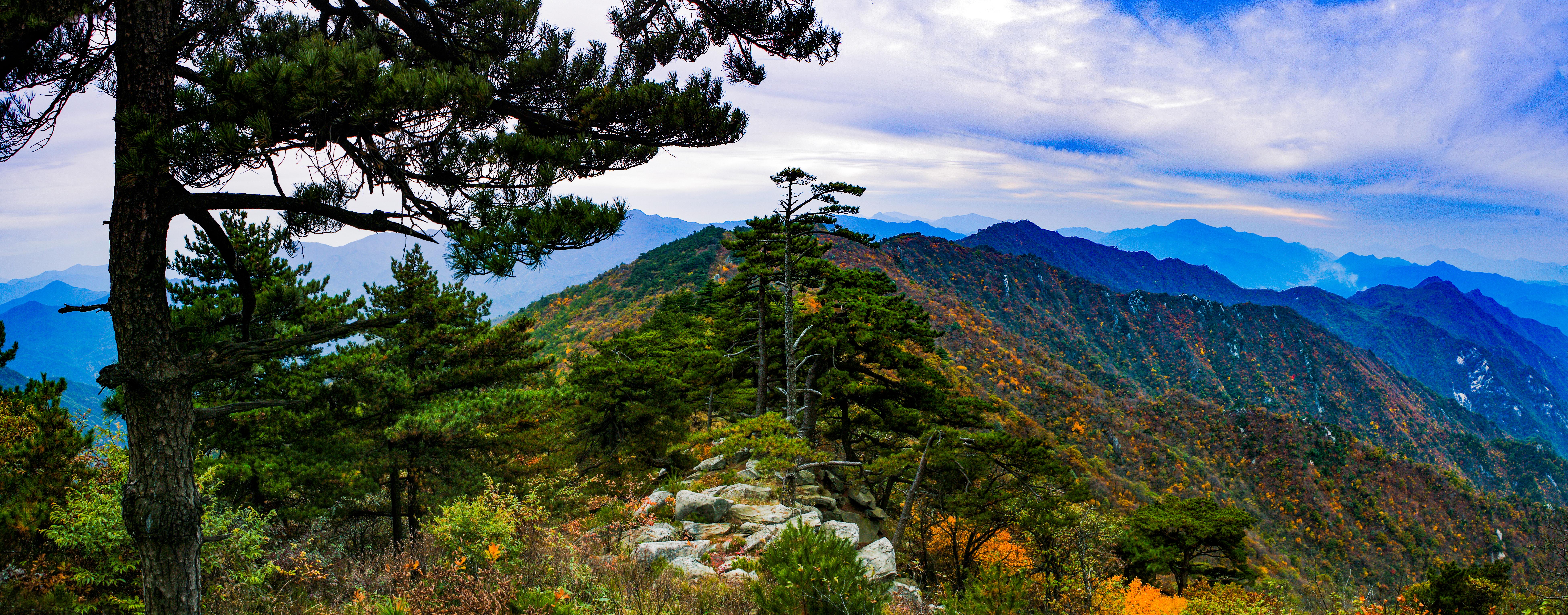 巍巍大别山-----2011.10.23摄于安徽霍山县白马尖-孙仲摄影-13956148806