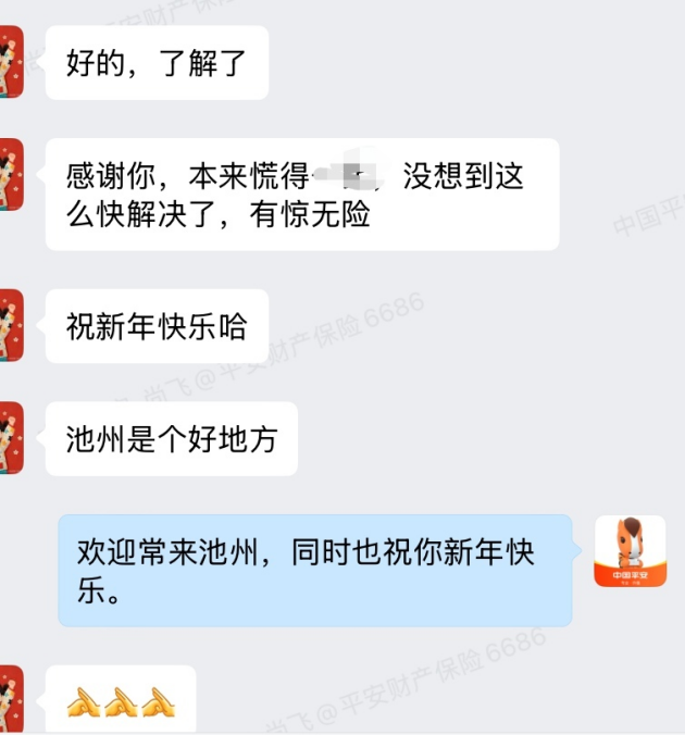 平安产险安徽分公司春节服务不打烊专业守护千万家(图1)