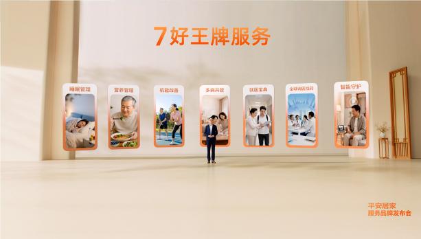 “7好”王牌管吃管睡管运动!中国平安“服务年”发布平安居家服务品牌升级主动健康管理(图3)