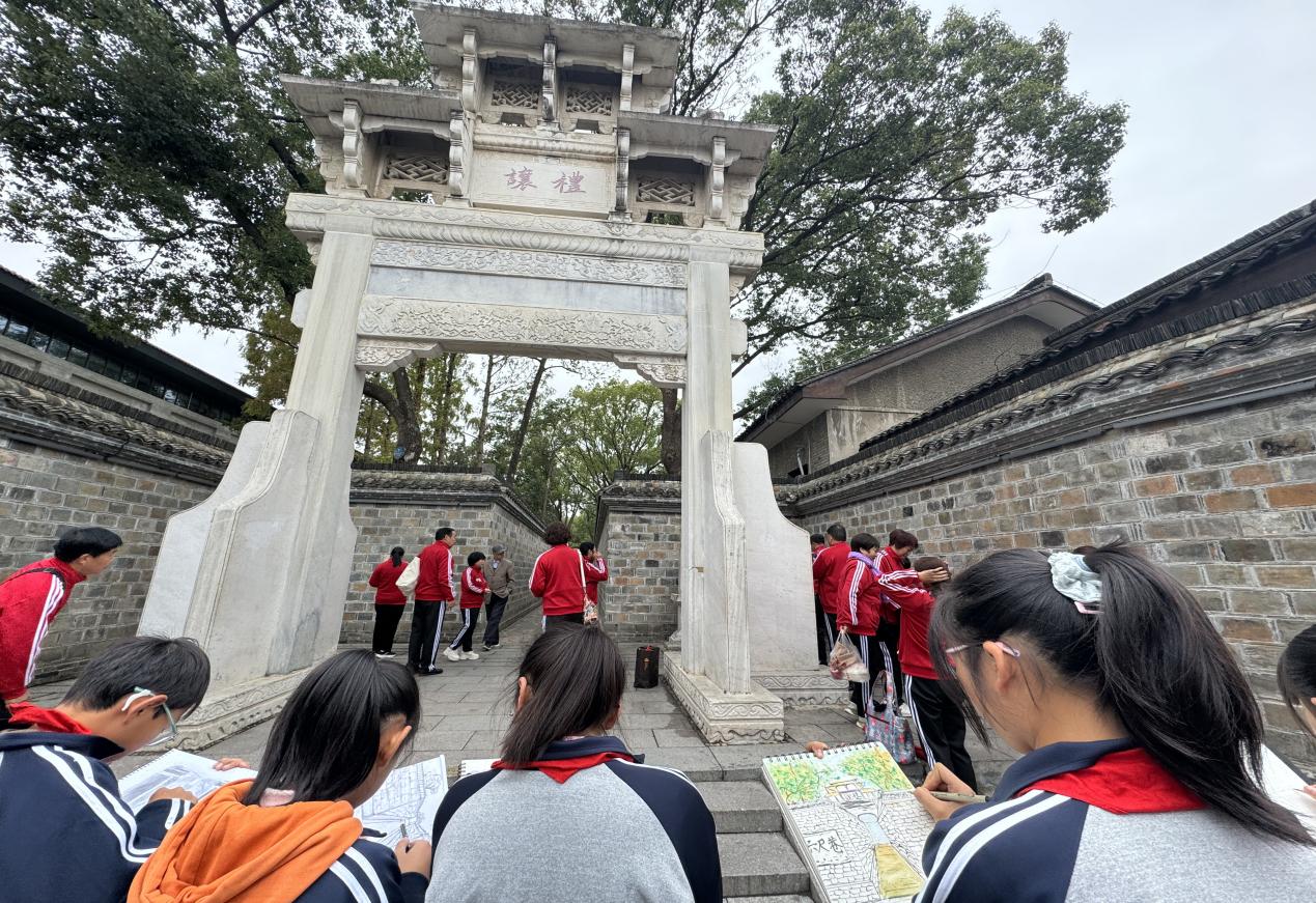 六尺巷研学写生5