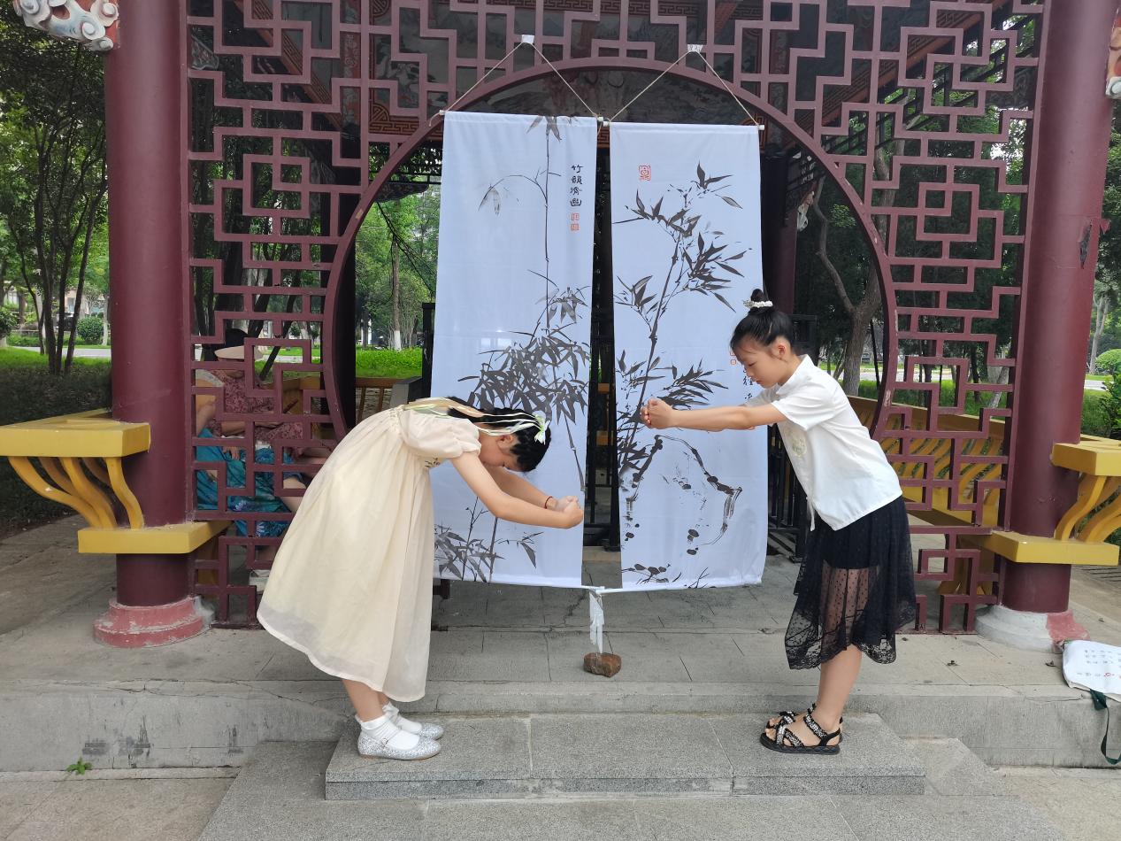 莲花中心柏树郢：穿越千年，非遗润童心 (4)