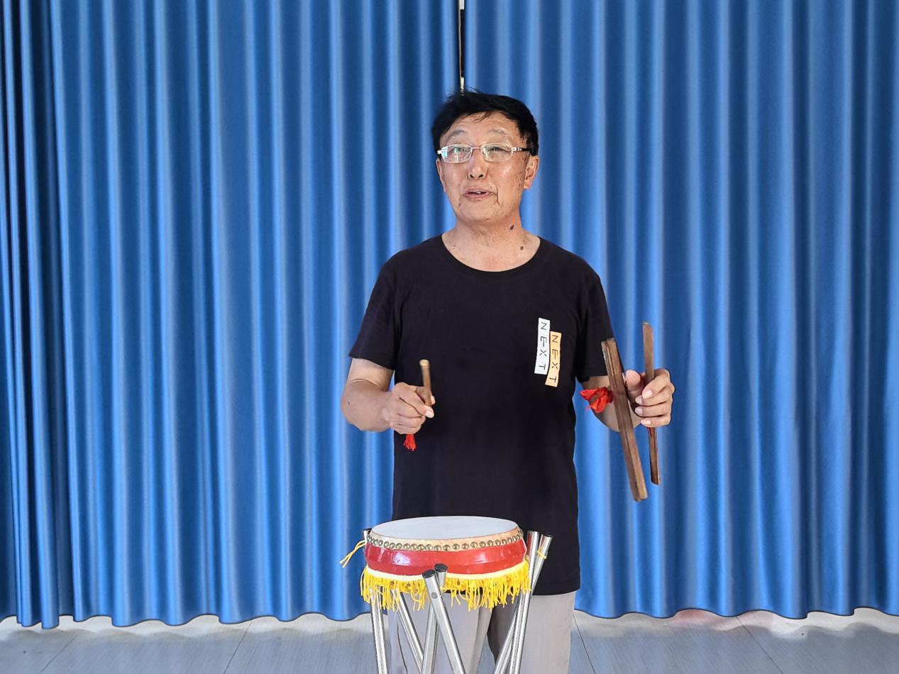 刘纯松的现场表演